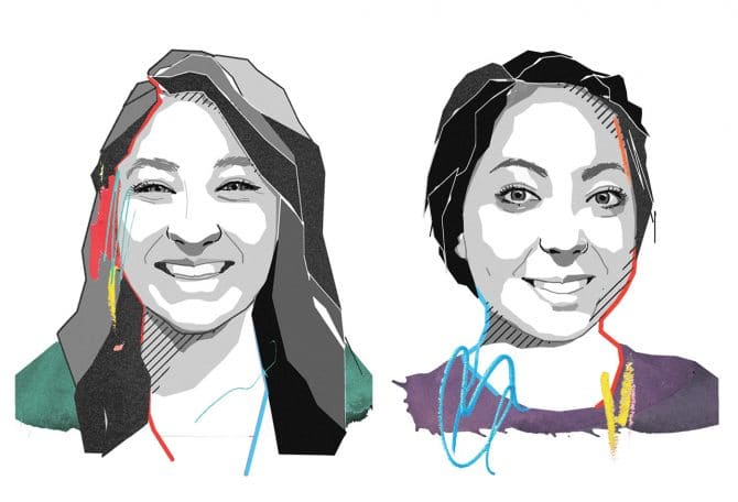 Illustration Yasmin Afshar and Michi McCloskey